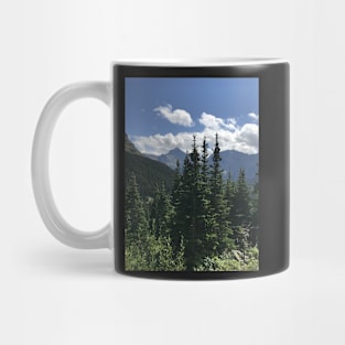 Pine Trees in the Mountains Mug